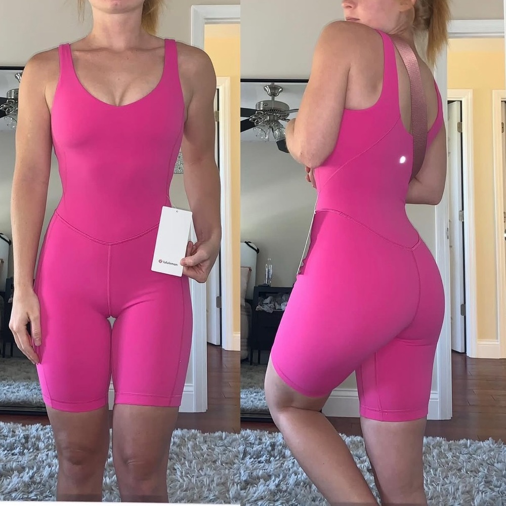 RARE Sonic Pink NWT Align Bodysuit